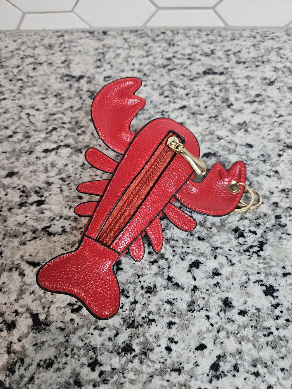 Red Lobster Fish Keychain Accessory - Picture 5 of 6